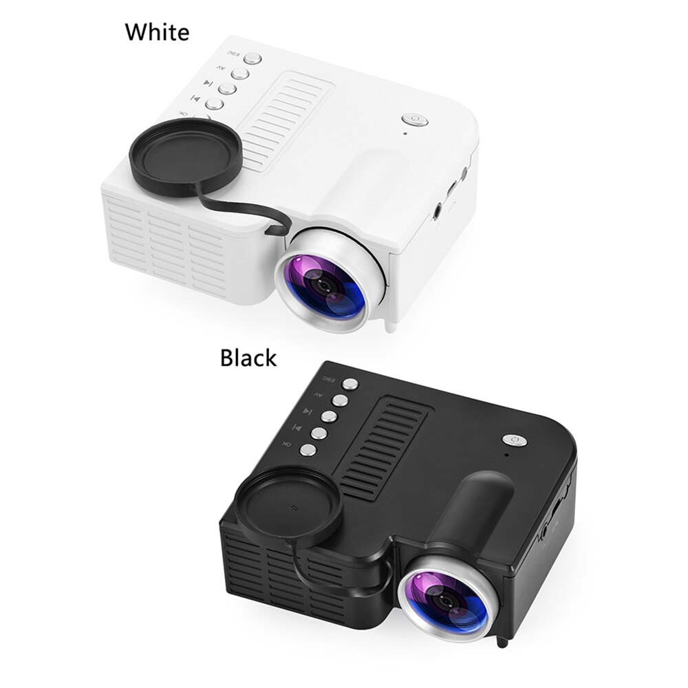 Mini Projector UC28C 3D Hd Led Draagbare Home Theater Cinema 1080P Av Usb Hdmi