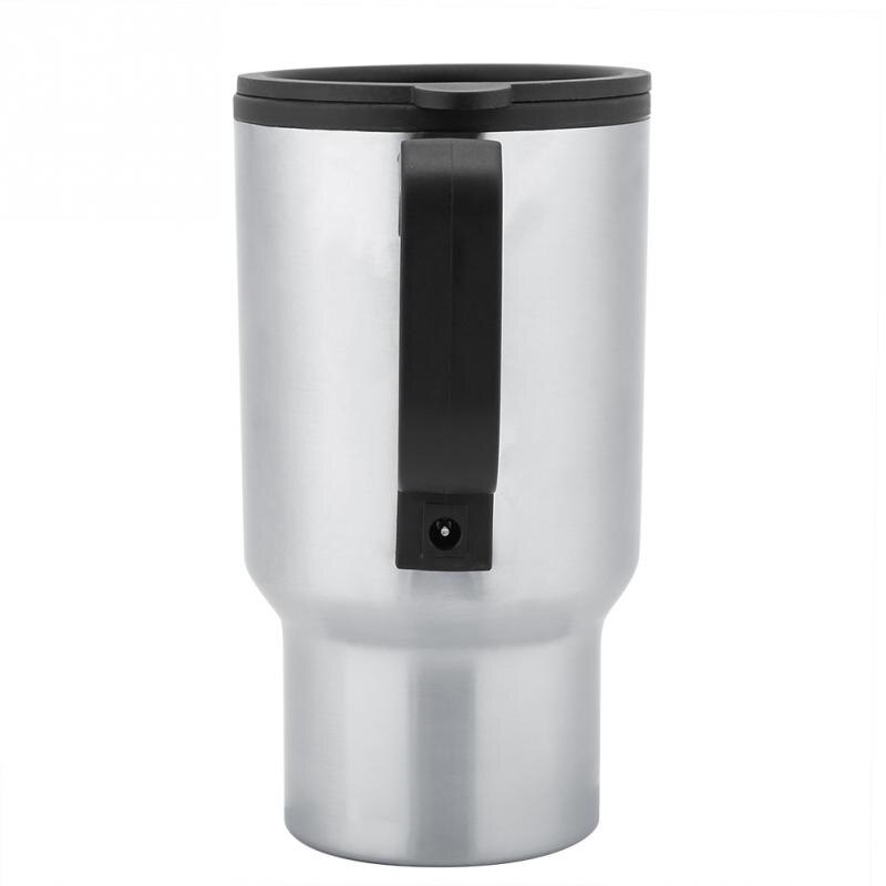 Car Based Heating Stainless Steel Cup Kettle Travel Trip Coffee Tea Heated Mug Motor Water For Car Or Truck Use Tool
