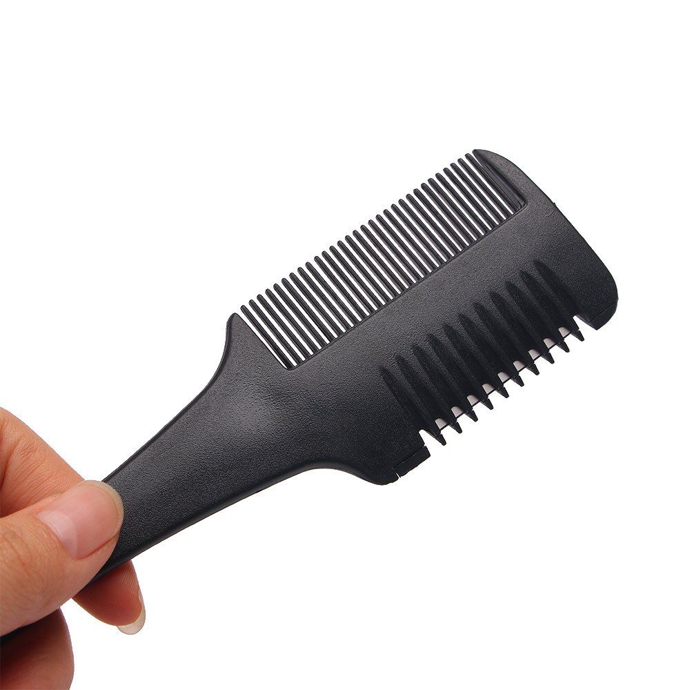 Pro Barber Hair Razor Comb Scissor Tools Bangs Brush Hairdressing Trimmers Hair Shaving Blades Cutting Thinning Beauty Styling