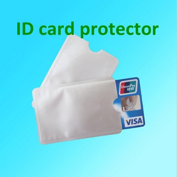100 stks Anti Scan RFID Blokkeren Mouw voor Creditcard om uw Identiteit ATM Debit Contactloze ID Protector blocker