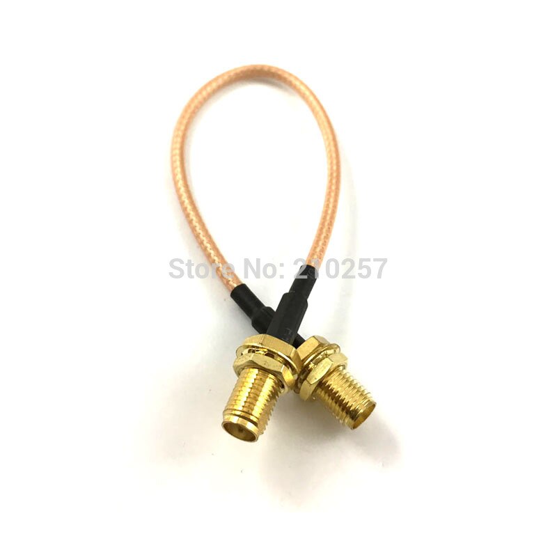 SMA Female JACK to Sma Female pigtail cable antenna cable adapter assembly 15cm cable