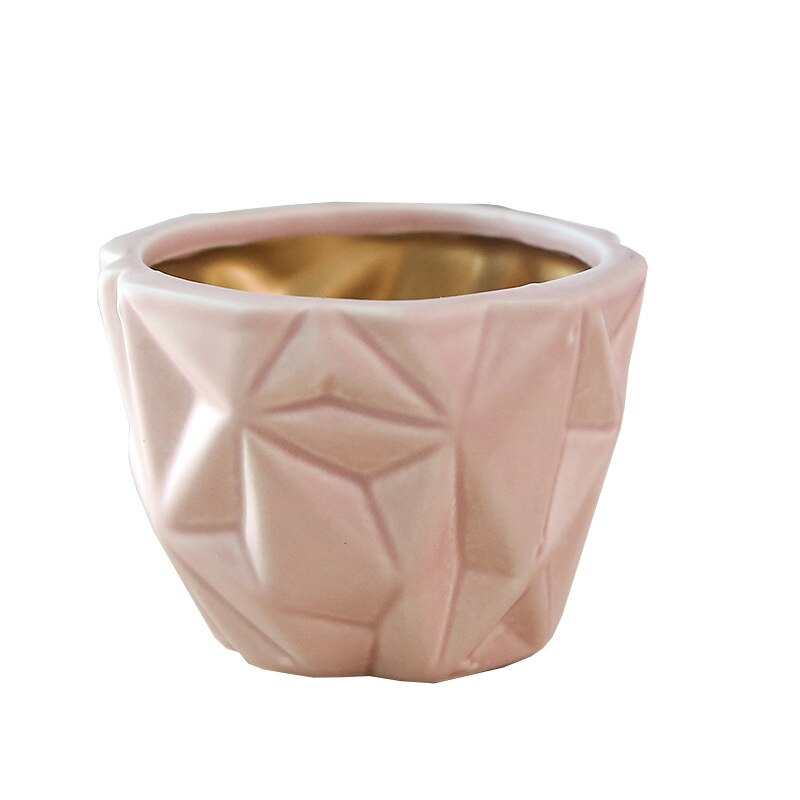 Thuis keramische bloempot decoratie bureaublad driedelig pak vetplanten bloempot kleine bloempot keramische vaas potten