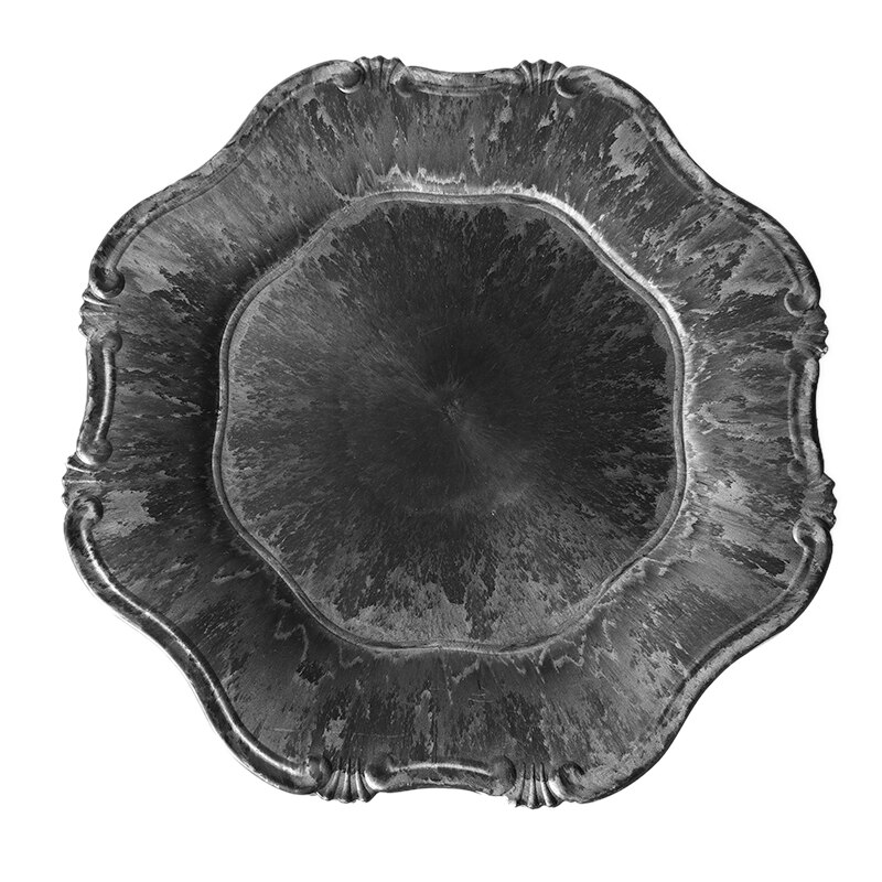 5 stilarter retro calcium plast dekorativ plade display bakke vintage desktop dekoration middag brød tallerken fotografering rekvisit mad