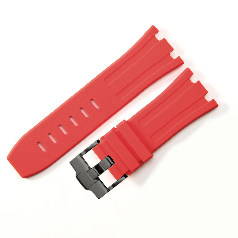 28 mm 30 mm wasserdichtes Silikon-Uhrenarmband für AP königlich Eiche Off-Shore 15710 1570 Gummi-Armbinde