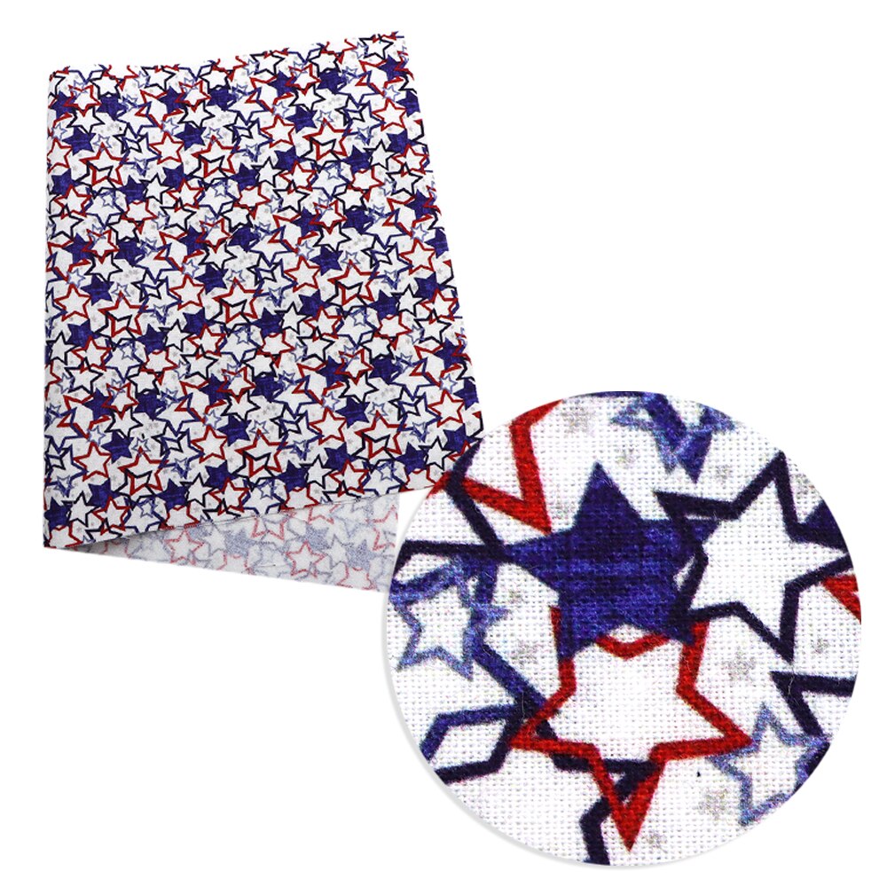 David accessories 20*34cm July 4th Star cotton Fabric Patchwork For Sewing DIY for Sewing Tilda Doll Clothes,c11095: 1088334004