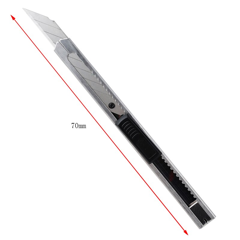 30 grad Klinge Spitze Rasierklinge Messer Scharf Tragbare Mini Auto-sperren Dienstprogramm Messer Edelstahl DIY Kunst Cutter