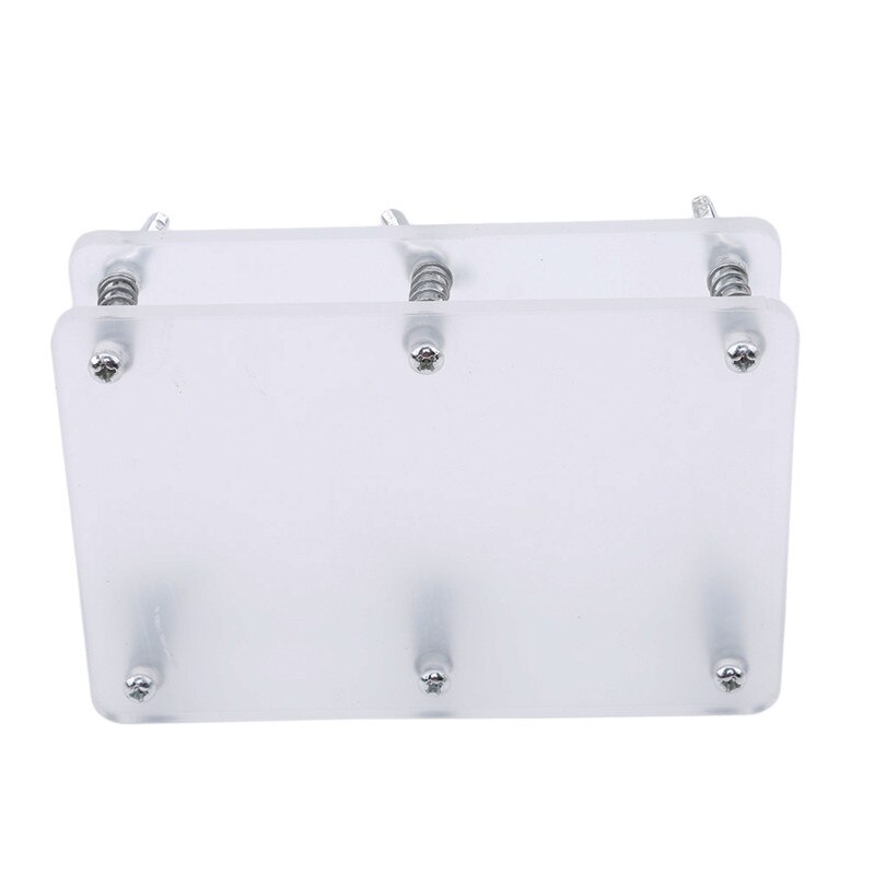 Crystal Clear Card Holder King Magic Props Card Class Close Up Magic Trick Accessories Magic Toys