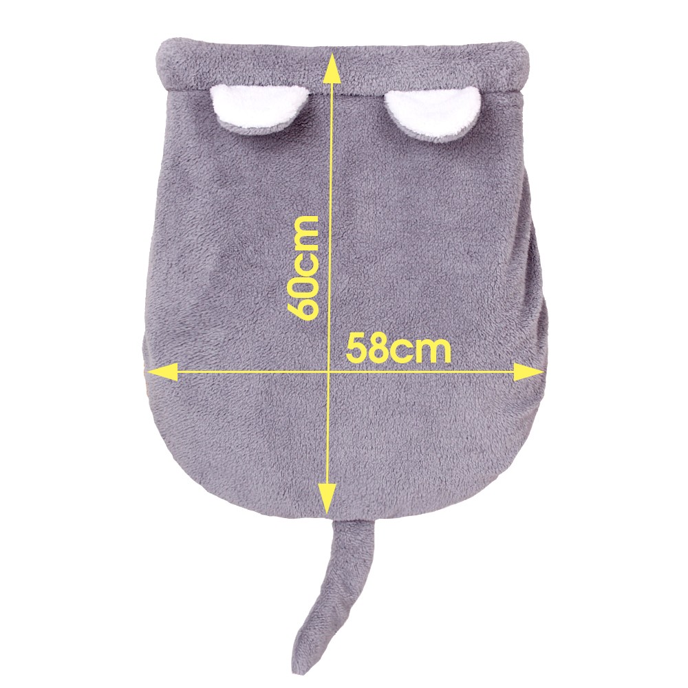 Cama para perro gato, saco de dormir de cuatro colores, cálido, cómodo, nido de cachorro de invierno, cojín en forma de estera, bonito, apto para mascota pequeña mediana
