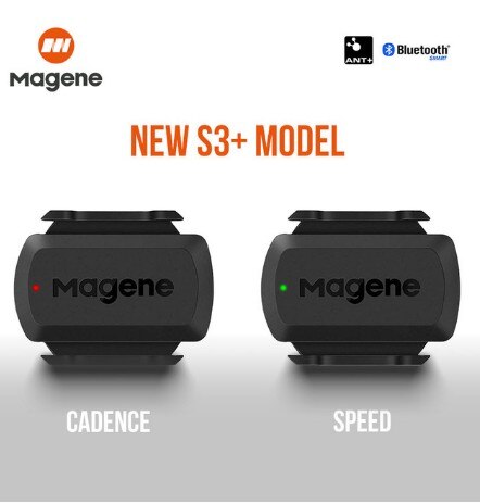 Sensor Magene S3 + de cadencia de velocidad, ordenador ANT + Bluetooth, velocímetro para Strava, Garmin, iGPSPORT, Bryton, Sensor Dual de ordenador de bicicleta: 03