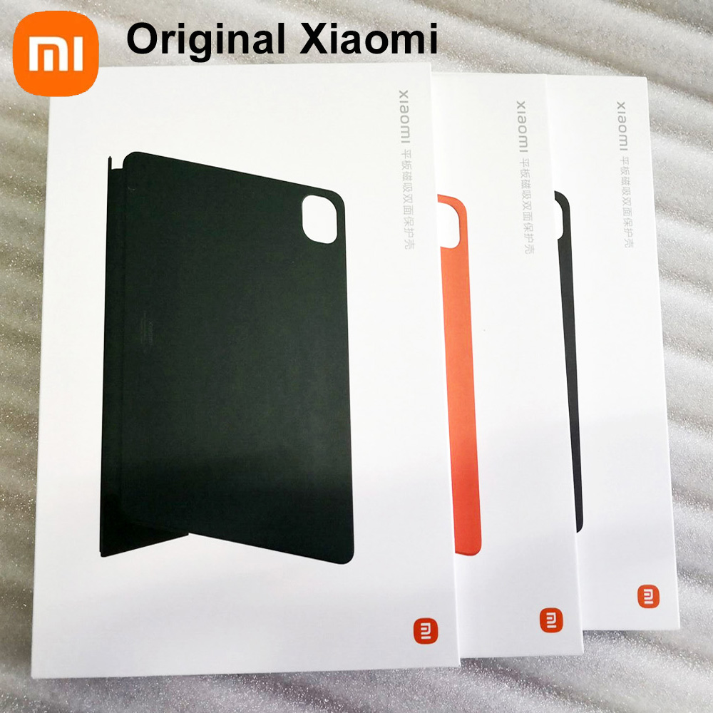 Original xiaomi mi pad 5 fodral mipad 5 pro smart intelligent wake-up tablet läder flip skalskydd magnetiskt adsorptionsfodral