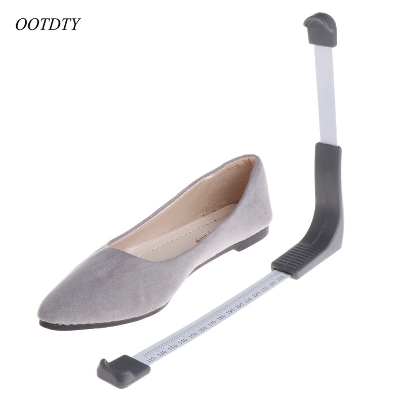 OOTDTY 110-320mm Shoe Measurer Foot Gauge Adult Children Shoes Size Measuring Ruler