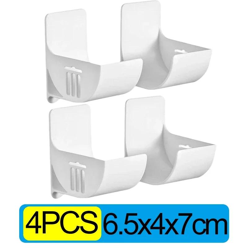 Afvalzakkenhouder, wandmontage, plastic zakkenhouder, afvalzakdispenser, opbergdoos voor keuken: Rood