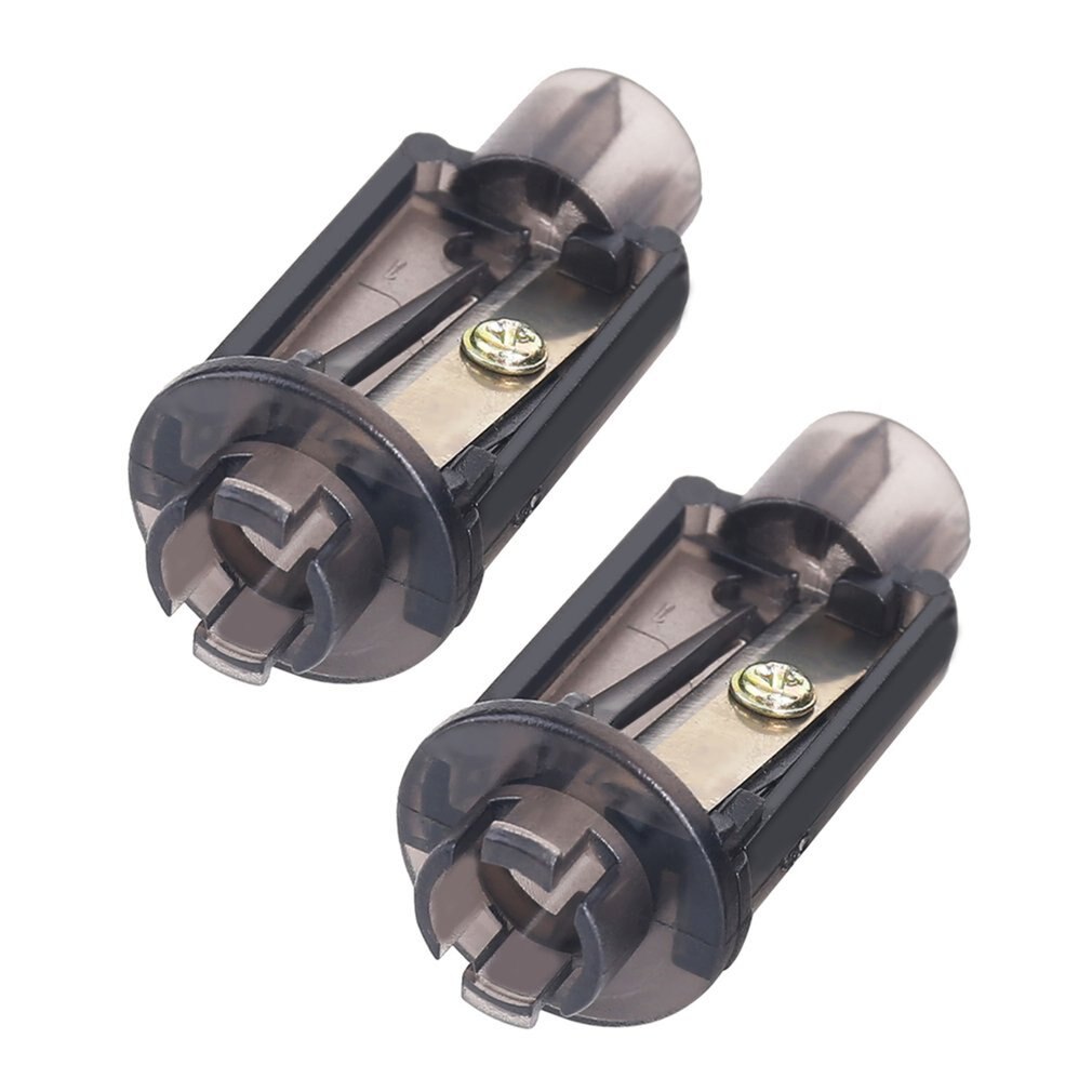 Cobee Taille-Crayon Monotrou - 10 Pièces En Alliage D'Aluminium Mini Taille-Crayon En Métal Pour