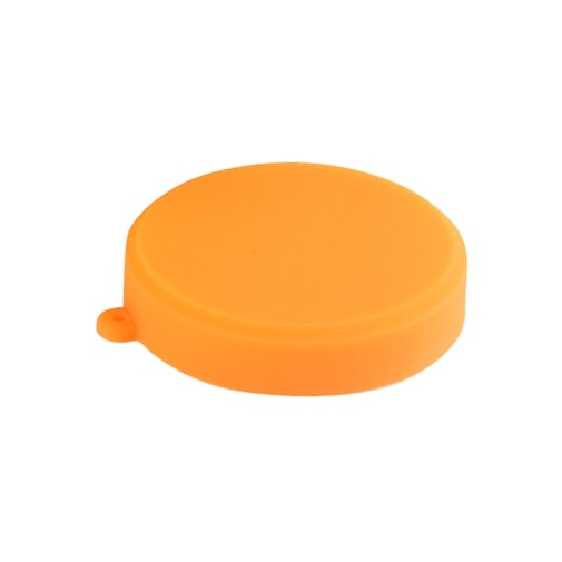 Capuchon de protection en Silicone PULUZ pour accessoires de caméra d'action DJI Osmo: Orange