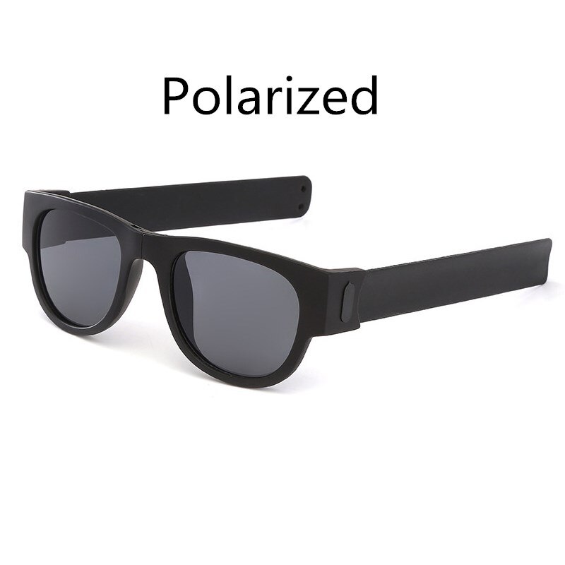 Outdoor Opvouwbare Zonnebril Mannen Gepolariseerde Pols Zonnebril Vouwen Voor Vrouwen Roll Armband Trend Opvouwbare Zonnebril: 09 Polarized