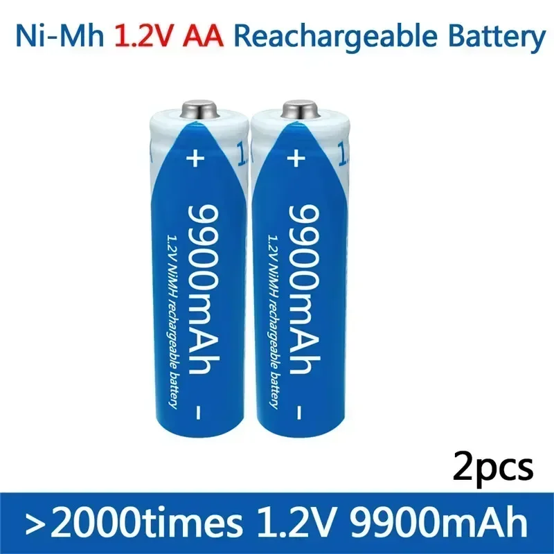 -batería recargable para pistola de temperatura,pila AA de 1,2V,2500mAh, Ni-MH,para ratón de juguete con control remoto: Gold