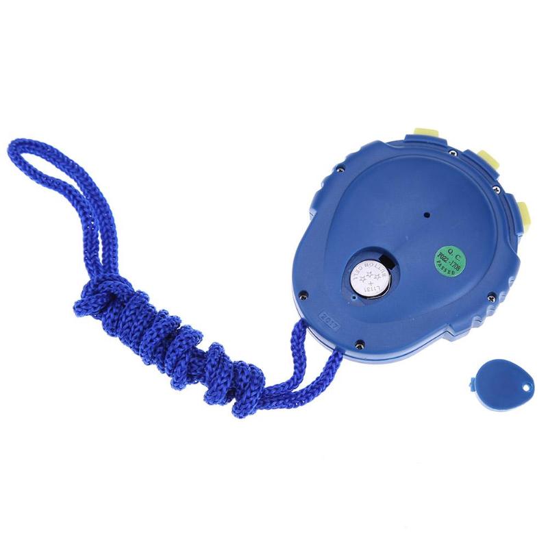 Handheld LCD Chronograph Digital Timer Stopwatch Sport Counter Odometer Watch Alarm Sport Stopwatch Digital Stopwatch Timer