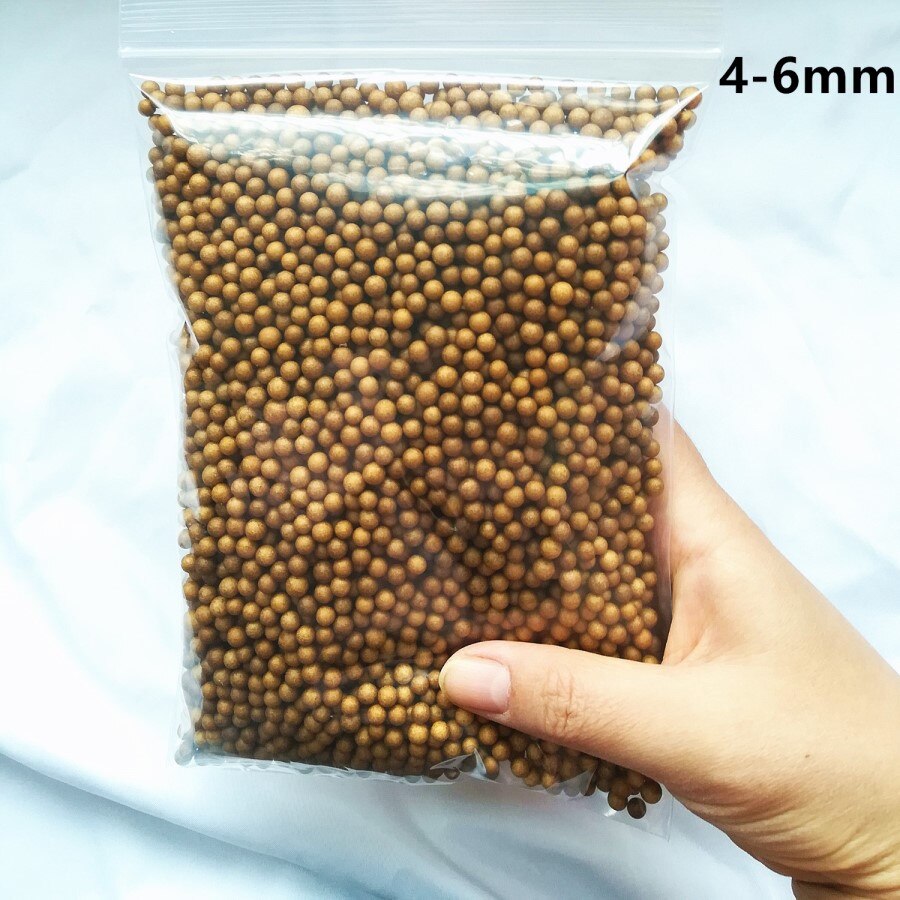 10000 stücke ~ 16000 stücke 2-3,5mm 4-6mm Polystyrol Styropor Kunststoff Pastell Schaum Mini Perlen ball DIY Schleim Assorted Farben Dekoration: 4-6mm coffee