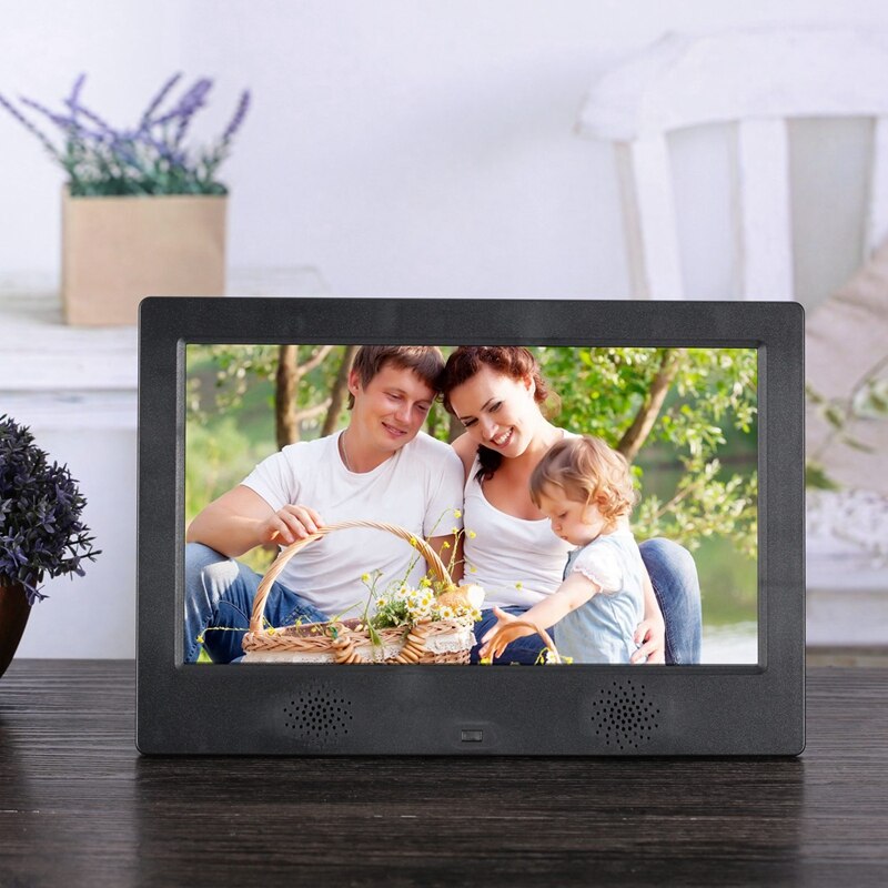 10.1 Inch Digital Photo Frame Front Speaker 1024x600 Digitale Picture Music Video for