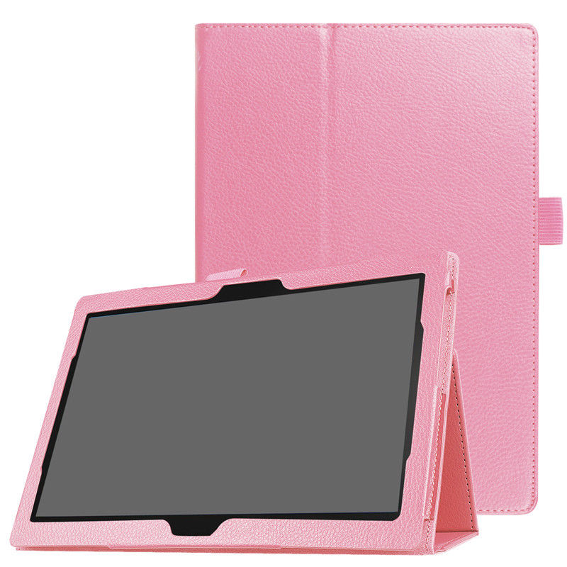 Litchi Pattern PU Leather Cover case For Lenovo Tab E10 E 10 X104 Tablet released) tablet Funda Cover Stand Smart case