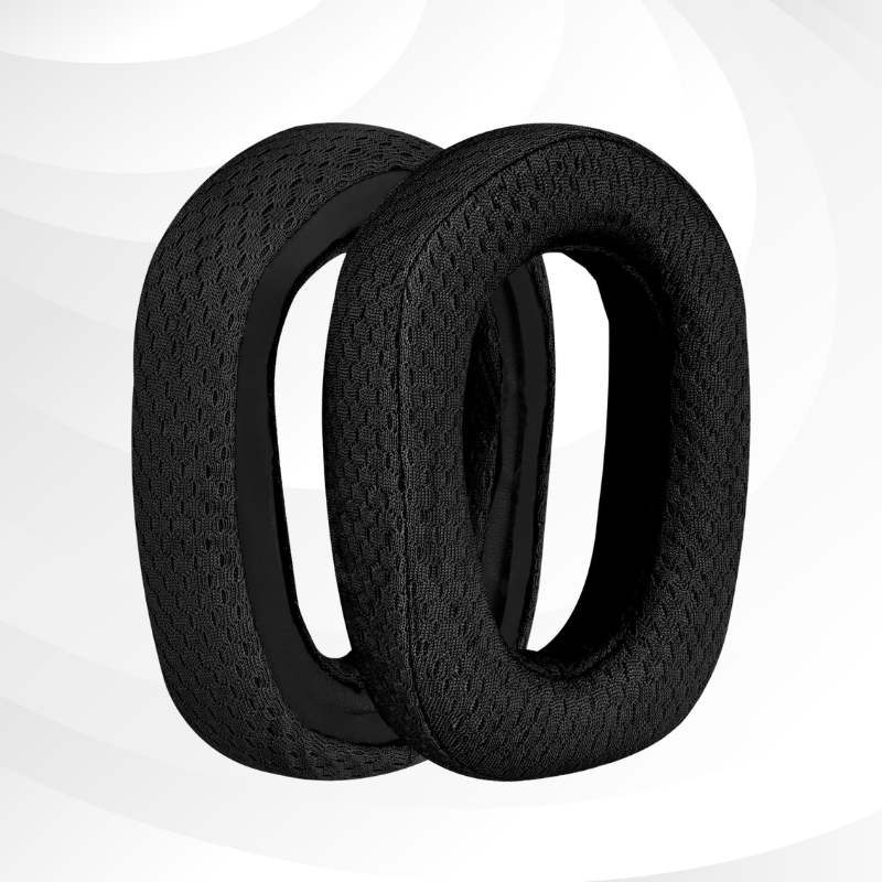 Replacement Ear Pads for Logitech G435 Bluetooth Wireless Gaming Headset Ear Pads, Earmuffs, Headphone Ear Pads Mesh Fabric