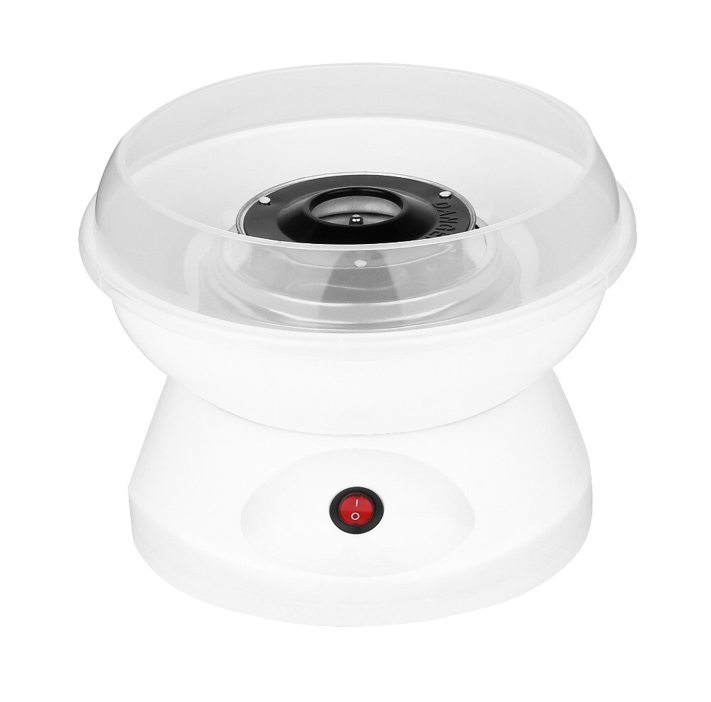 Mini Draagbare Elektrische Diy Zoete Suikerspin Maker Candy Floss Gesponnen Suiker Machine Kinderen Meisje Jongen Eu Ons: white