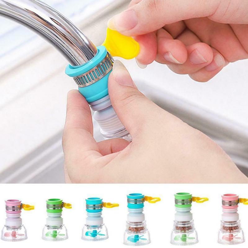 Water Tap Booster Shower Kitchen Water Filter Tap Head 360 Rotating Adjustable Rotating Faucet Nozzle Bathroom Home Accessories