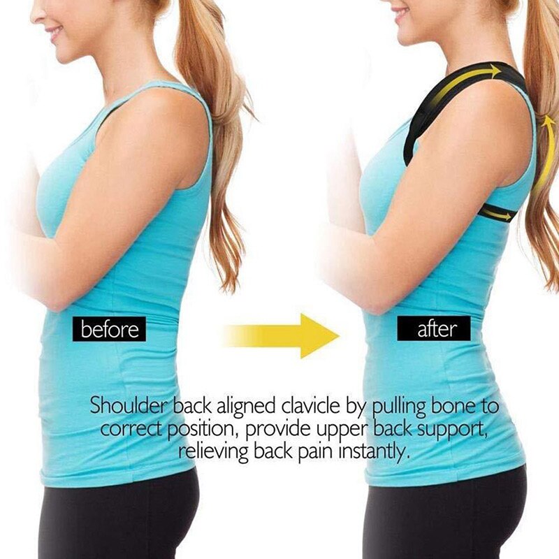 Spine Posture Corrector Back Support Belt Shoulder Bandage Pain Relief Newest