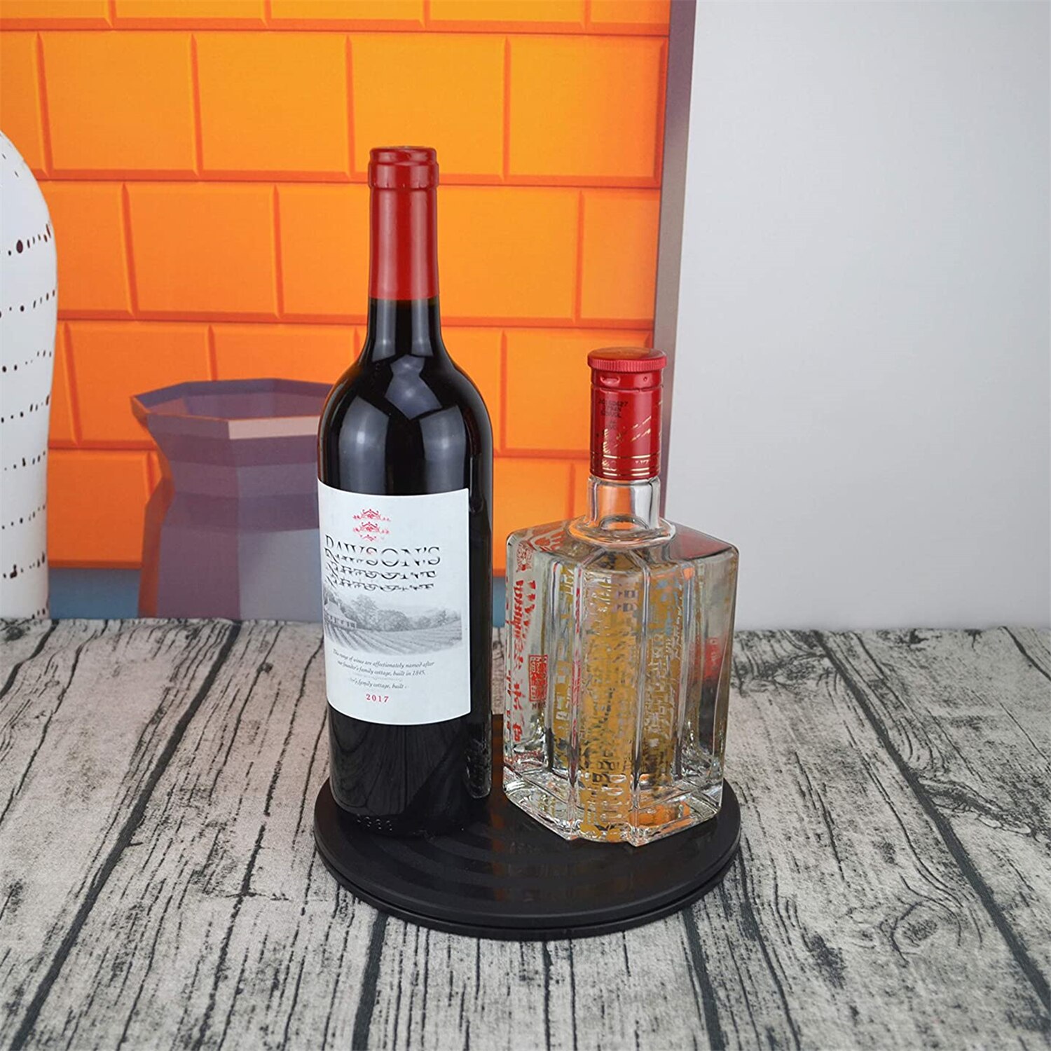 20cm Rotating Swivel Stand Heavy Duty Pottery Wheel 360 Degree for Big Screen Tv Monitor Crafts Projects Showcase Turntable Tool