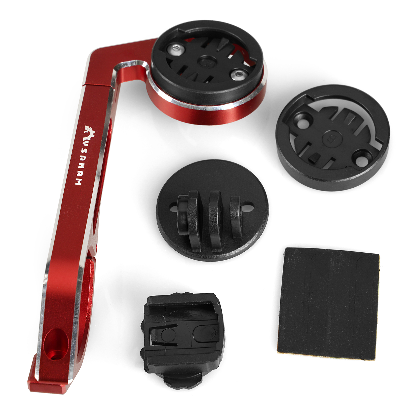 Fiets Computer Camera Mount Houder Fiets Sport Camera Front Mount Fietsstuur Mount Handle Bar Voor Garmin Bryton Cateye