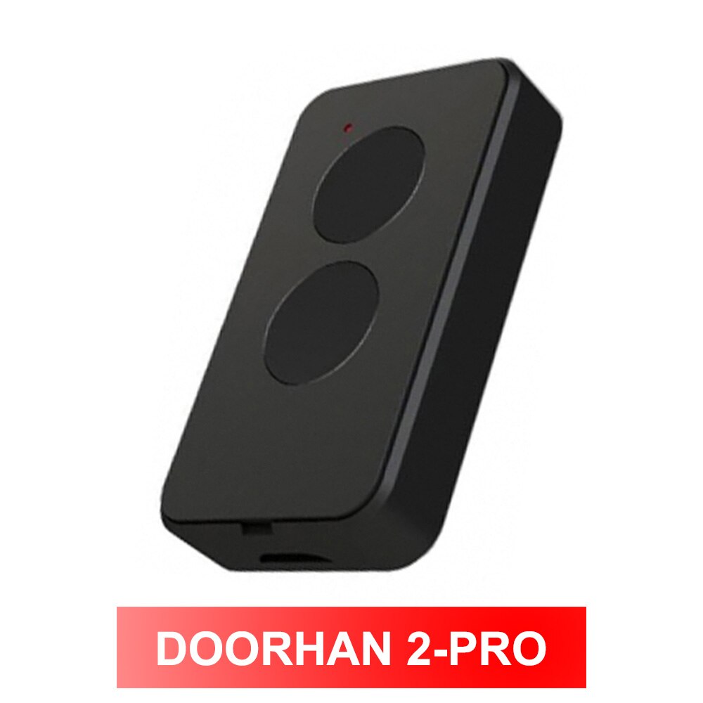 mini DOORHAN ZENDER - 2 poortbediening 433 MHz garageafstandsbediening sleutelhanger voor poort en slagbomen: Paars