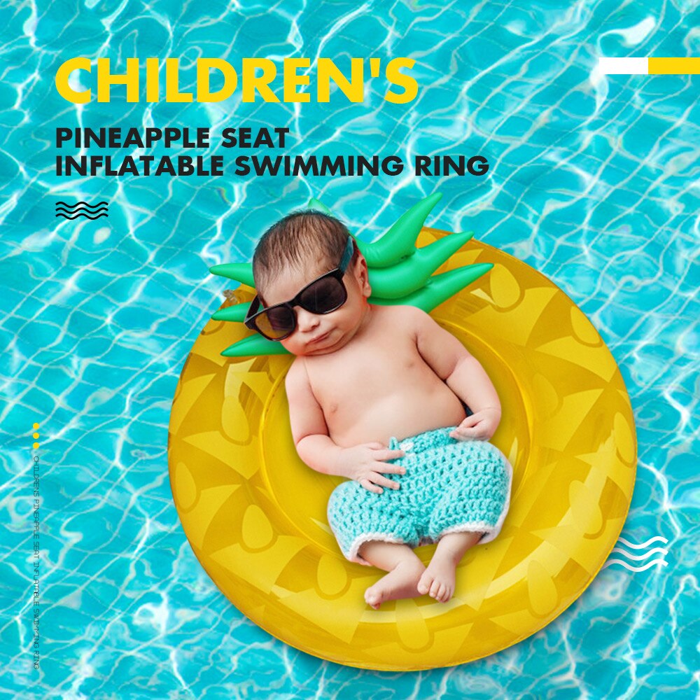 Kinder Aufblasbare Schwimmen Spielzeug Baby Wasser Spielzeug Abnehmbare Markise Auto Boot Ananas Sitz Sprinkler Wasser Ball