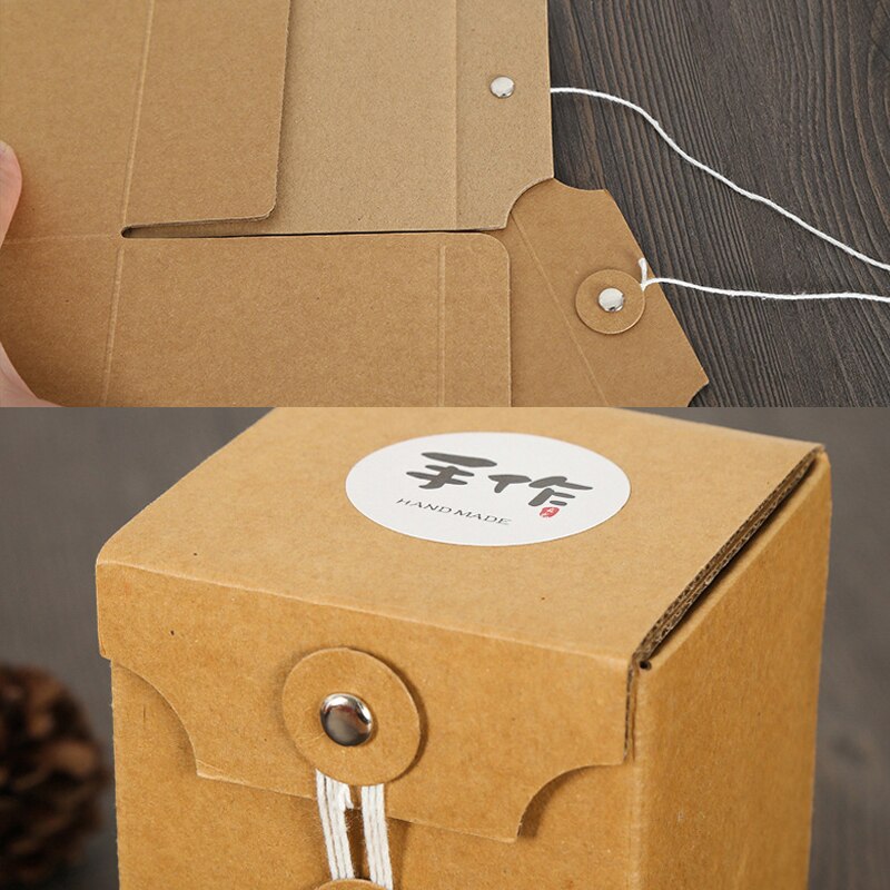 14 Sizes Box Mailer Red Kraft Paper Express Box 3-layer Corrugated Box Honey Jar Packaging Carton Business Supplies 10Pcs