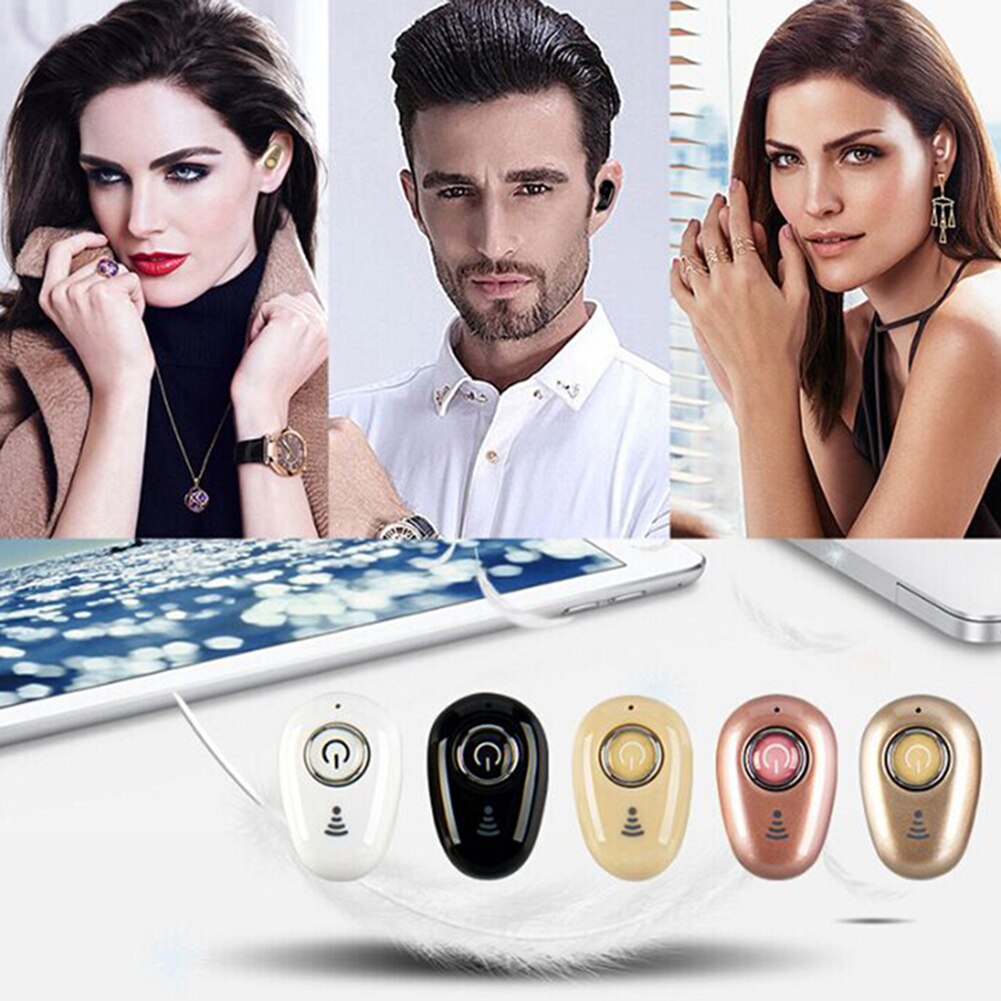 V4.1 S650 Mini Bluetooth Esportes Fone de Ouvido In-Ear Sem Fio Hands-Free Stereo Música Fones de Ouvido Fone de Ouvido Com Microfone Invisível