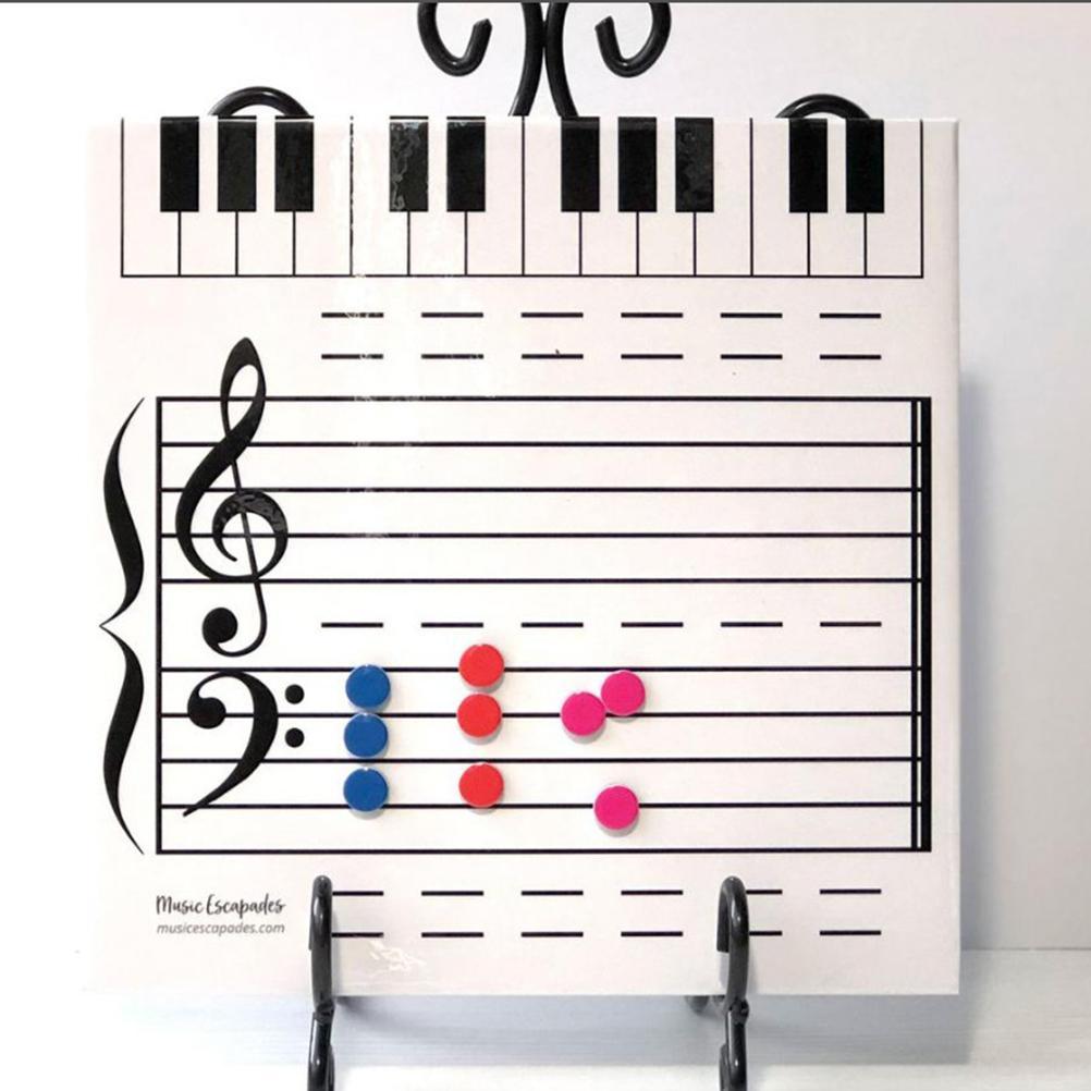 Magnetic Dry-Erase Board Note Reading Borad for Music Lessons Piano Teacher Music Classroom Music Teacher Teaching Music