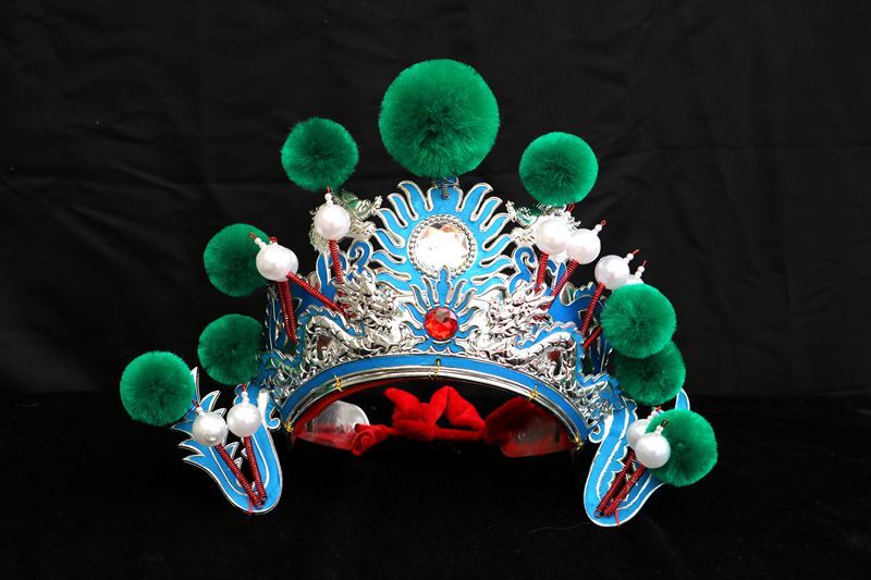 Cappelli da sposo da sposa Vintage ▾ per adulti cappelli da musica lirica di pechino cappelli da ballo tradizionali cinesi copricapo Festival puntello: 3