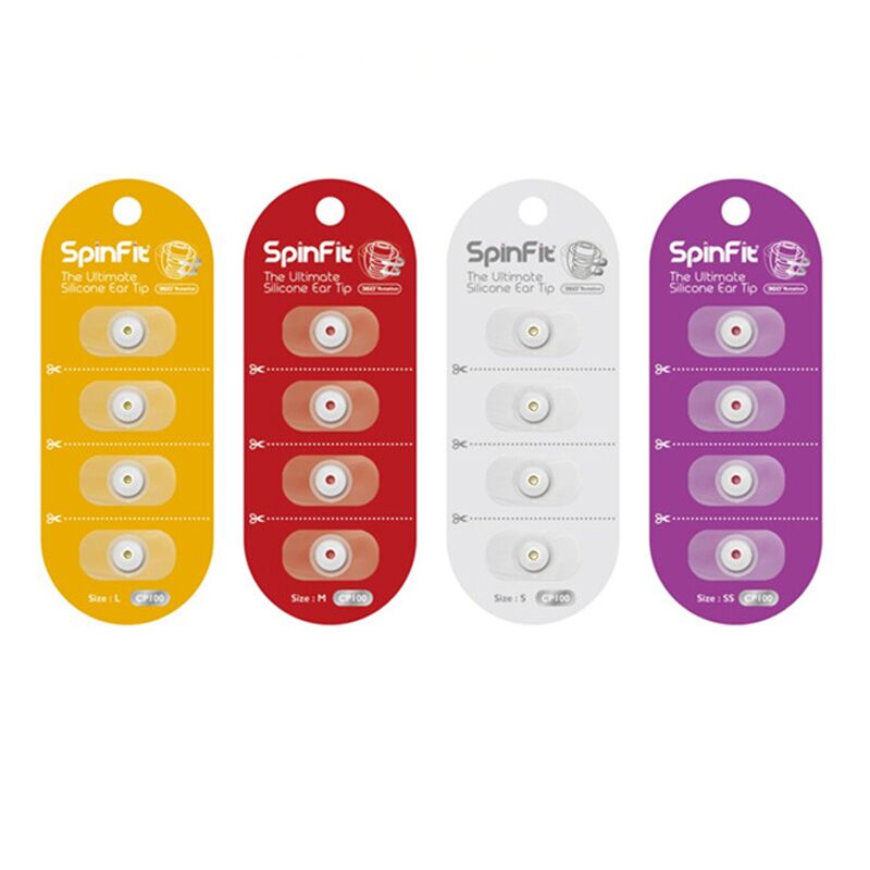 Originele DUNU SpinFit CP100 CP800 In-Ear Gepatenteerde Siliconen Oortelefoon Oordopje 1 Paar (2 STUKS)