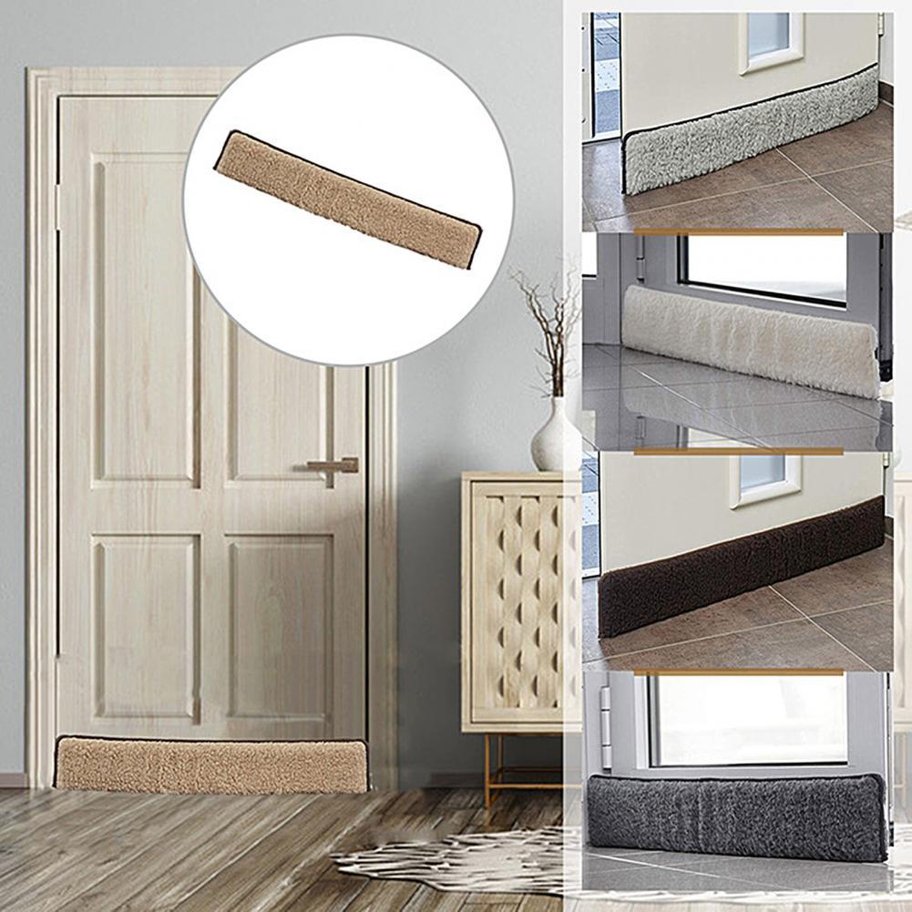 Winter Window Door Bottom Adhesive Sealing Sticker Strip Stickers Door Window Soundproof Foam Adhesive Tape Windproof Dustproof