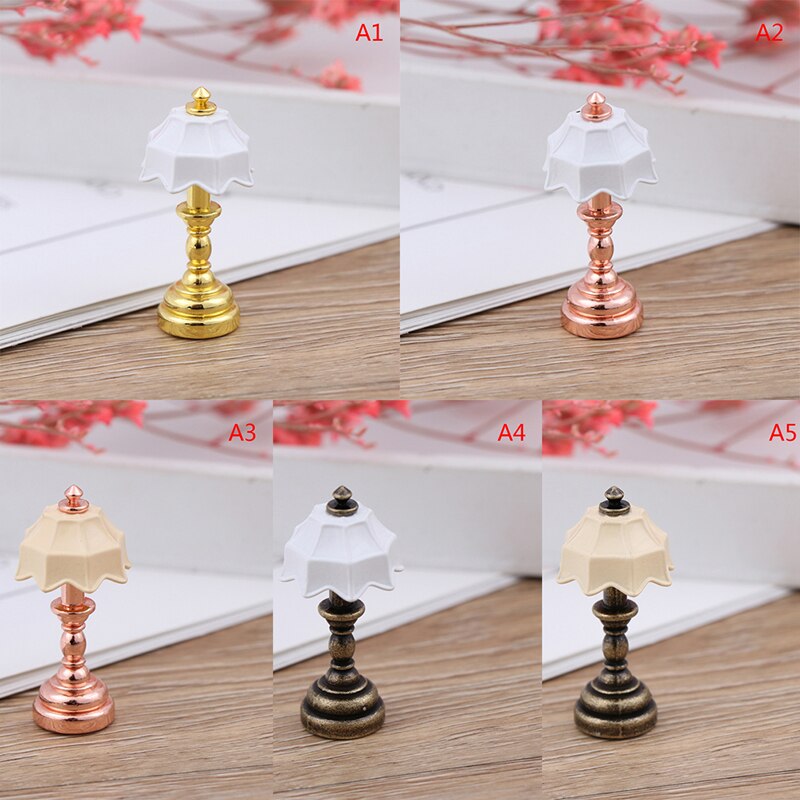 1:12 Dollhouse Miniature Lamp For Doll House Toy Children Baby Toys