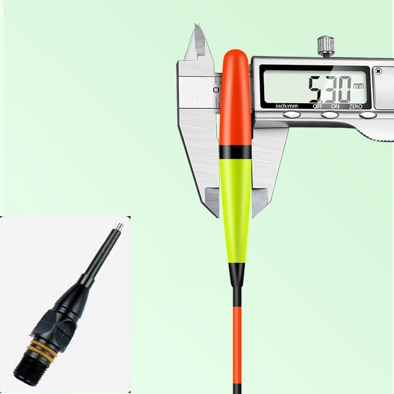 1 flotteur de pêche intelligent avec capteur de gravité électrique et antenne intégrée, changement de couleur led lumineuse flottante