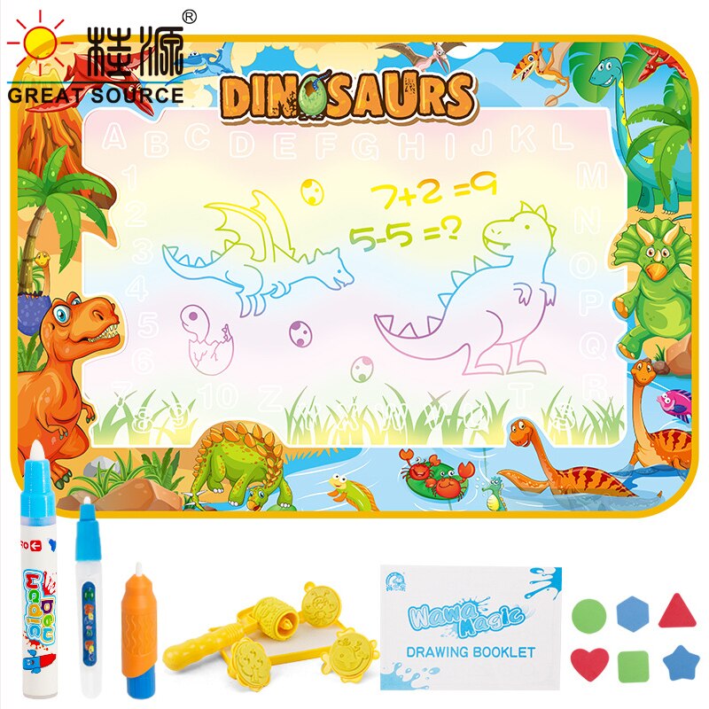 Tapis de dessin d'eau magique Doodle Tapis de peinture Jouets éducatifs  pour enfants