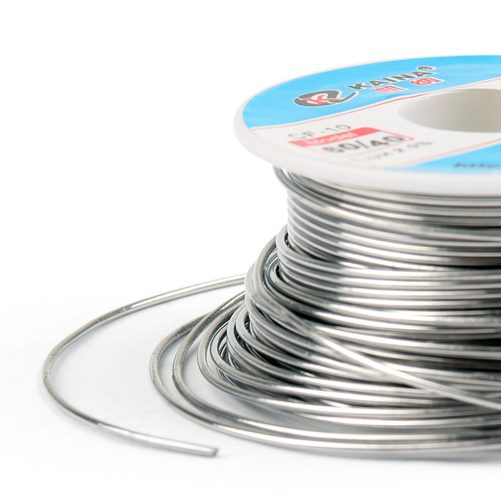 Areyourshop 1.0mm 100g 60/40 Hars Kern Tin Lood Soldeer Solderen Lassen Flux 2.0% Ijzer wire Reel