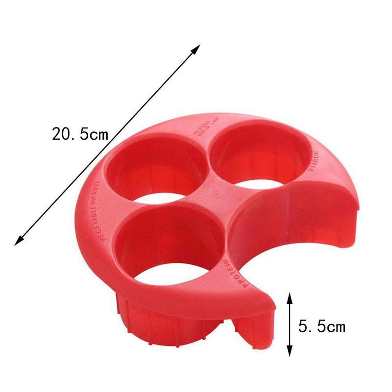 1pc Diet Food Dispenser Kitchen Meal Measure Dish Divider Vegetables Fruit Portion Control Cooking Tools Kitchen Accessories: Default Title