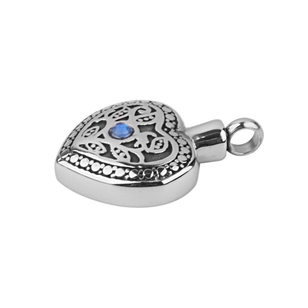 Rvs Hart Crematie As Houder Urn Aandenken Memorial Hanger