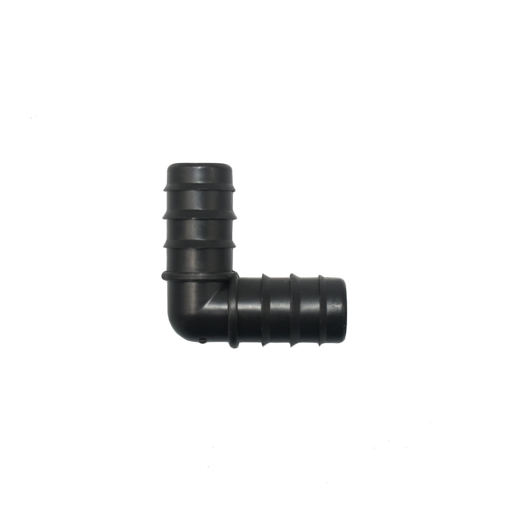 Plastic Hose Barb Connectors 16/20/25mm Pe Tube Tee Elbow Cross End Plug Reducing Coupler Drip Irrigation Fitting 1/2 3/4 1"