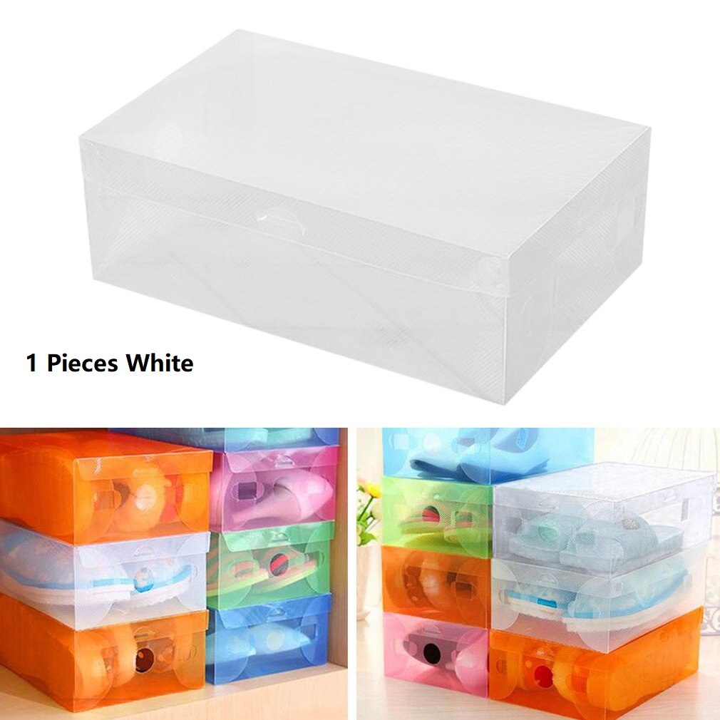 kippen Schuhe Kasten Verdickt transparent Schublade fallen Kunststoff Schuh Boxen Stapelbar Kasten Schuh Veranstalter Schuhkarton lagerung Schuh Gestell: Ursprünglich Titel