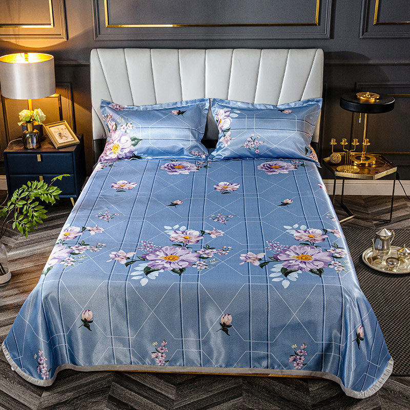 Verano Cool Sleeping Bed sábana 230x250cm aguacate impreso suave transpirable cama Mat colchones cubierta para adultos niños w/2 funda de almohada: Model 6
