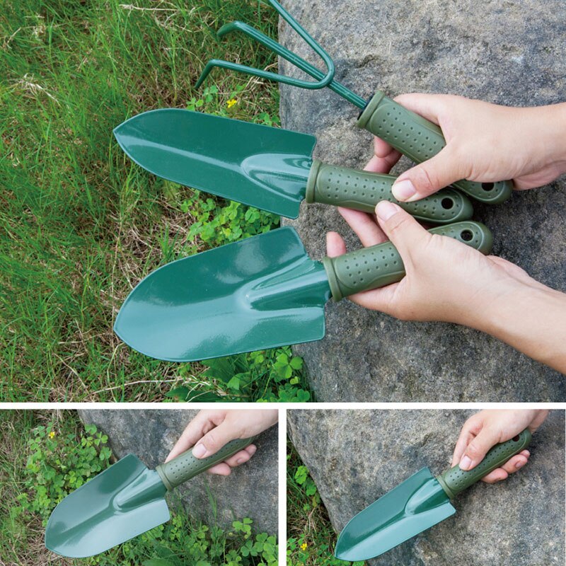 4 stuks tuingereedschap schep buiten volwassen ijzeren troffel schep hark cultivator tuinieren _wk