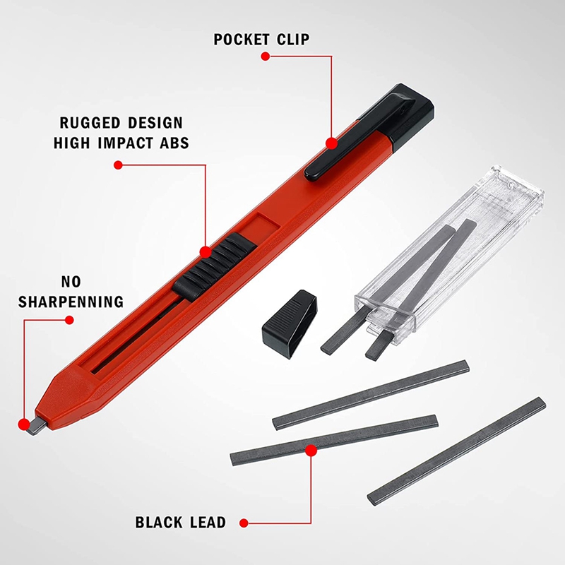 3 Sets Of Mechanical Carpenter'S Pencil Practical Marking Tools, Suitable for Carpenter Painting Carpenter Architect