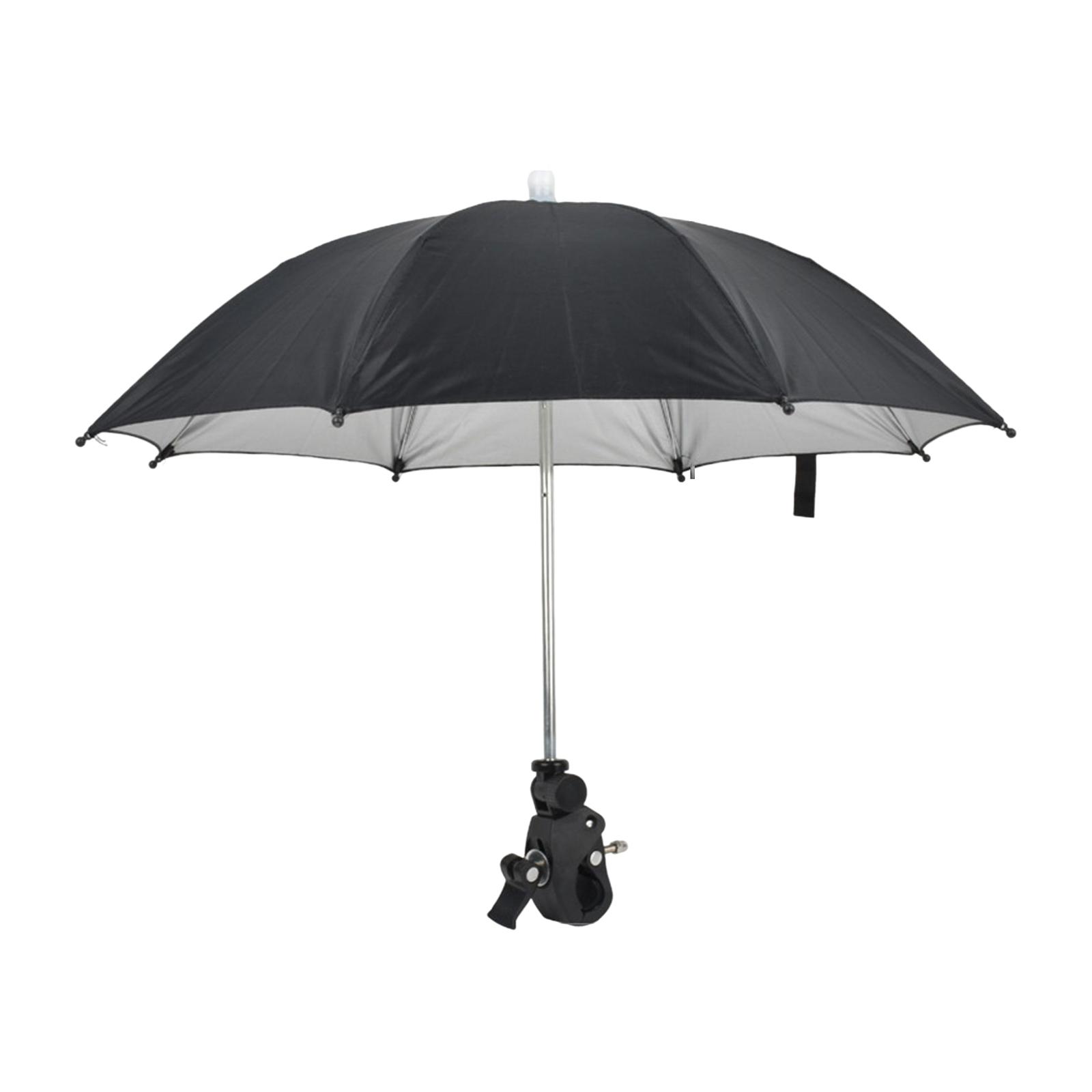 Adjustable Camera Umbrella with Clip Accs Compact Bracket Sunshade for Photography Phone Studio